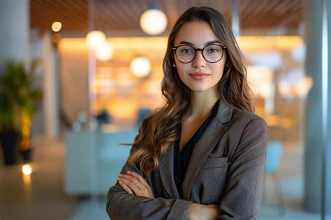 premium photo modern office scene celebrating female leadership