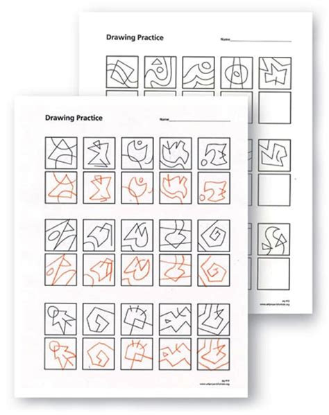 drawing exercises tpt worksheets library