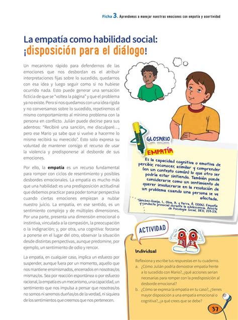 Desarrollo Personal Ciudadania Y Civica Grado De Secundaria Pdf