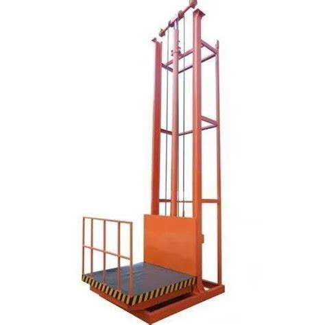 Qmax Mild Steel Open Platform Lift Maximum Rise M Max Persons