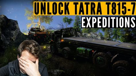 How To Unlock The Tatra Force T In Expeditions A Mudrunner Game