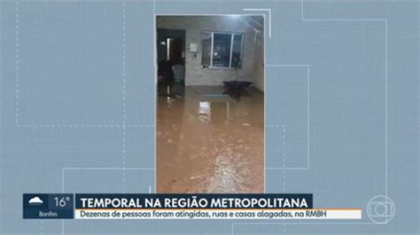 V Deo Temporal Alaga Ruas E Casas Na Grande Bh Mg G