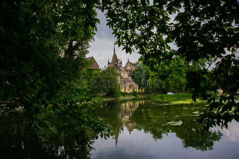 Budapest, Hungary: Beautiful Landscape with a Pond and an Old ...