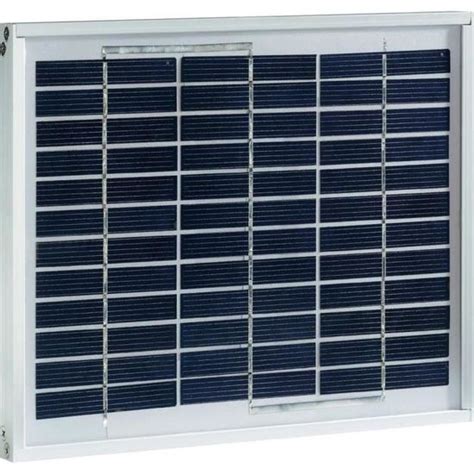 Panneau Solaire Polycristallin 5 W 12 V Cdiscount Bricolage