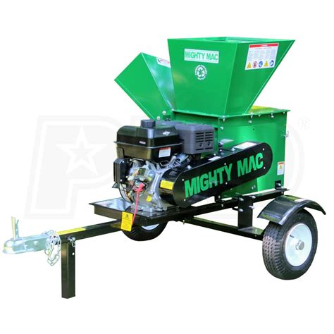 Mighty Mac Cc Tow Behind Chipper Shredder W Electric Start