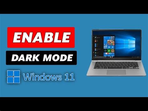 Windows Dark Mode Dark Mode In Windows Laptop How To Enable