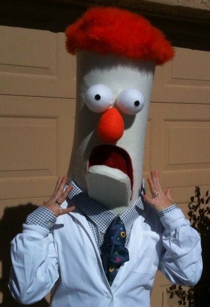 Beaker Muppets Halloween Costume With Pictures Instructables