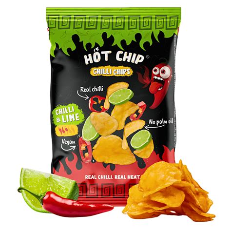 Buy Hot Chip Chilli And Lime Flavour Chips X G The Kandy King
