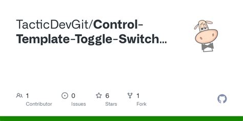 Github Tacticdevgit Control Template Toggle Switch Wpf