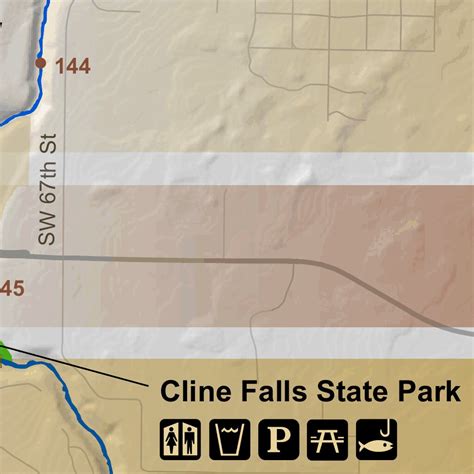 Deschutes Paddle Trail Twin Bridges To Borden Beck Map By Bend Paddle