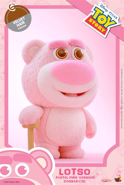 ToysTNT Toy Story Minifigura Cosbaby S Lotso Pastel Pink Version Cm HOT TOYS