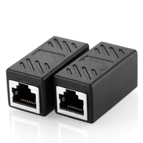 Excixing Rj45 Connector To Female Cat6 Ethernet Adapter Network