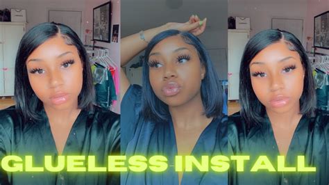 How To Slay A Lace Front Wig Without Glue Beginner Friendly Ft