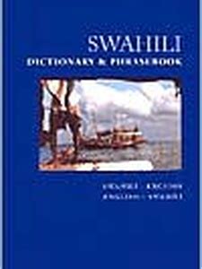 Swahili Dictionary And Phrasebook Swahili English English Swahili