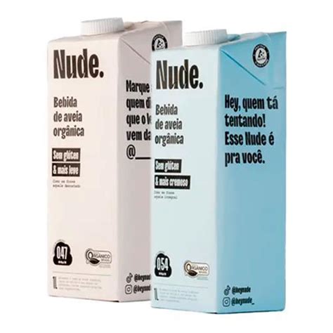 Kit 2 Leite Vegetal Nude 1L Shopping Do Inter