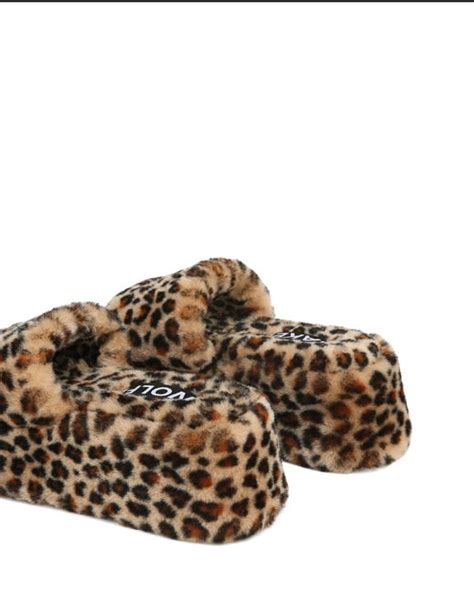 Naked Wolfe Ivy Shearling Leopard Print In Brown Lyst