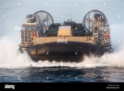 Landing Craft Air Cushion LCAC From Assault Craft Unit ACU Four