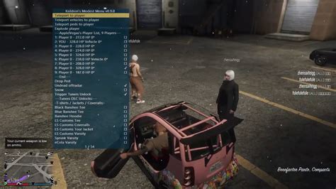 Gta V Kiddions Mod Menu 09 Snow Version With Grief Players For Gta V