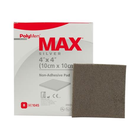 polymem max silver foam dressing medical monks