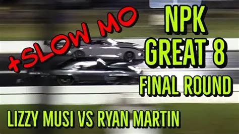 Great 8 Final Ryan Martin vs Lizzy on Street Outlaws No Prep Kings at ...