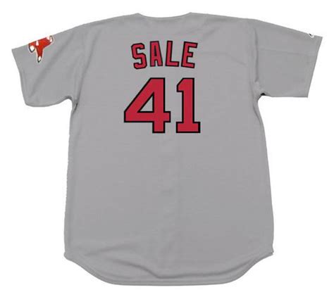 Chris Sale Jersey - Boston Red Sox Away Throwback Baseball Jersey