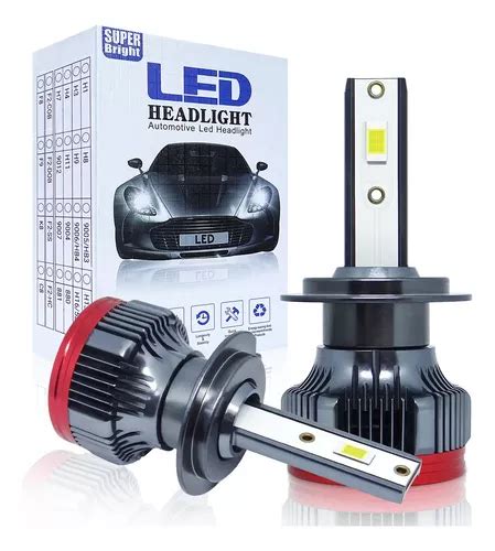 Kit Focos Led Para Auto H1 H7 H11 9005 9006 Luz Blanca 80w Meses Sin