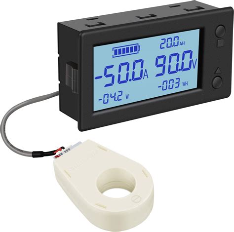 Voltage Meter DC DROK Battery Monitor DC 0 300V 200A Ammeter