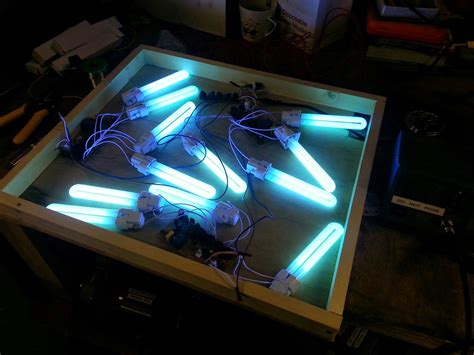 Nerd Club: Creating a screen printing UV exposure unit from acrylic ...