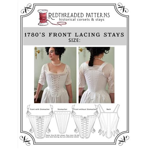 Stays Pattern Free Web Regency Short Stays Corset Free Pattern ...