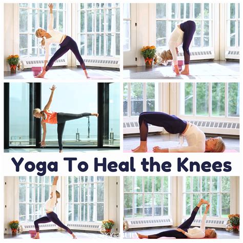 Yoga To Heal The Knees Knee Pain Relief Knee Pain Stretches Knee Pain Exercises