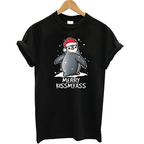 Merry Kiss My Ass T Shirt Superteeshops