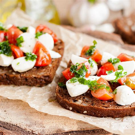 Recette Tartine Tomate Mozzarella Facile Rapide