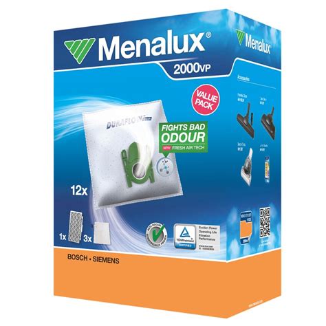 Menalux 2000 støvsugerpose værdipakke | Elgiganten