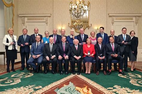 Government ministers receive seals of office from President Michael D Higgins - Irish Mirror Online