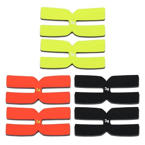 6Pcs 3g Tennis Racket Weight Balance Strips Silicone Tennis Racquet