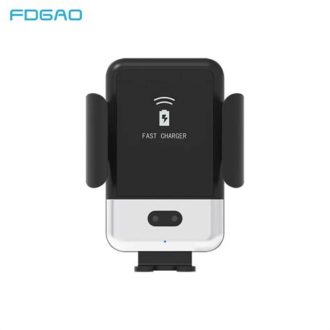 10 Вт Qi автомобильное беспроводное зарядное устройство автоматический ...