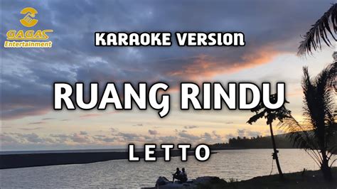 Letto Ruang Rindu Karaoke Youtube