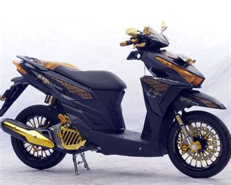 Galeri modifikasi motor vario 125 simple Lengkap - Momodifku