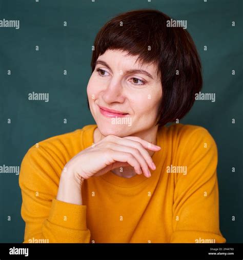 Mature Brunette Woman Hi Res Stock Photography And Images Alamy