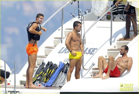 Cristiano Ronaldo Bares Hot Shirtless Body Again In Monaco Photo Cristiano Ronaldo
