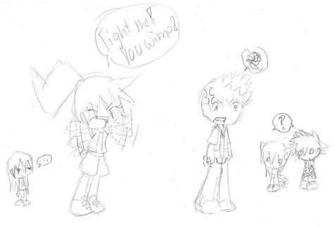 Fight Me Wimp By Weezy Pup On Deviantart