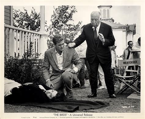 Behind the scenes of making The Birds (1963) by the Great Alfred Hitchcock | Alfred hitchcock ...