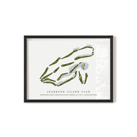 Seabrook Island Club - Ocean Winds Course | Golf Course Map