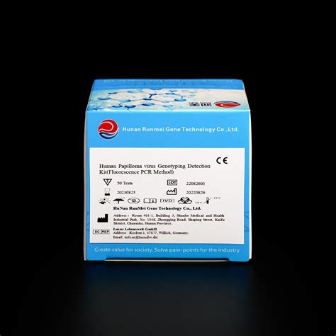 Rt Pcr Hpv Dna Human Papilloma Virus Genotyping Detection Kit 132