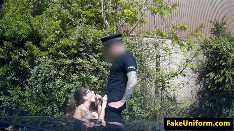 Brit Spex Amateur Cocksucking Cop Outdoors British Porn By Fake Hub Xhamster