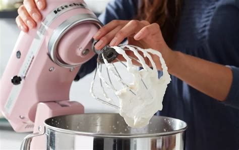 How To Make Whipped Cream With A Stand Mixer Kitchenaid