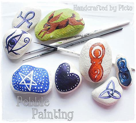 Handcrafted by Picto: Pebble Painting