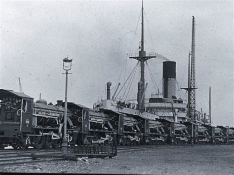Vulcan Locomotives On The Liverpool Docks National Museums Liverpool