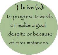 thrive  journey  wholeness