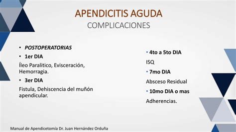 Apendicitis Aguda Clasificacion Diagnostico Y Tratamiento Pptx